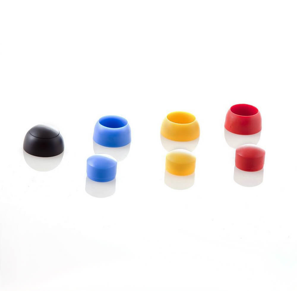 Copridadi in nylon colorato per dadi e bulloni