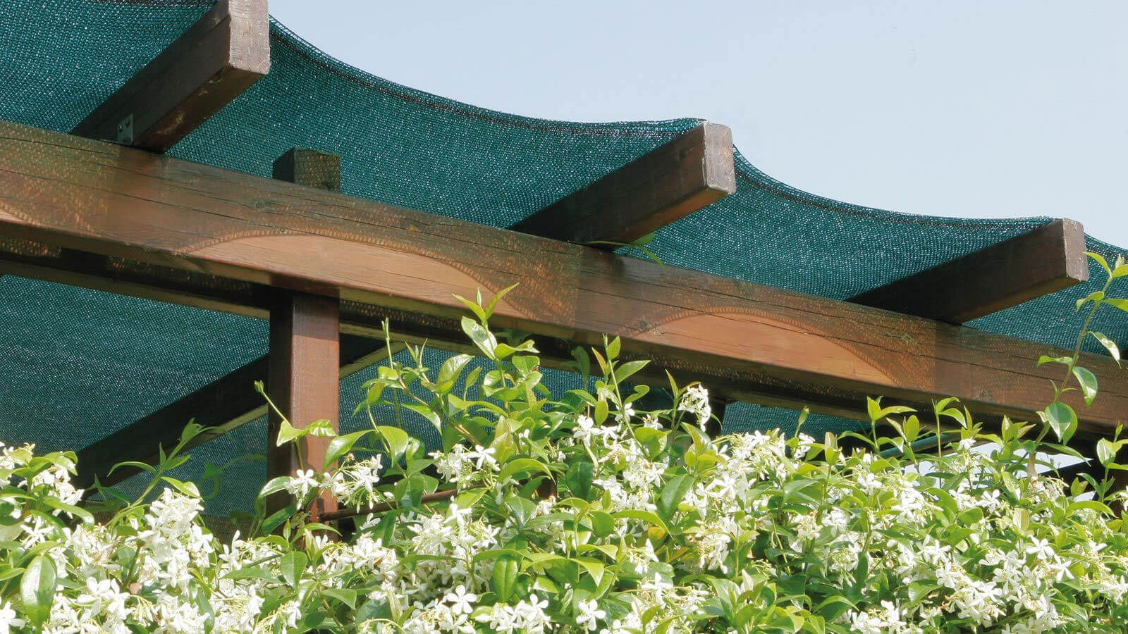 Rete ombreggiante per il tuo giardino