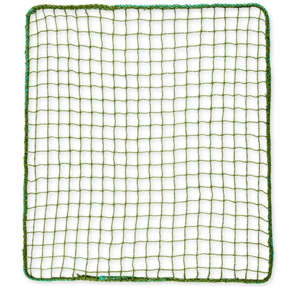 Rete verde da golf ferma palline